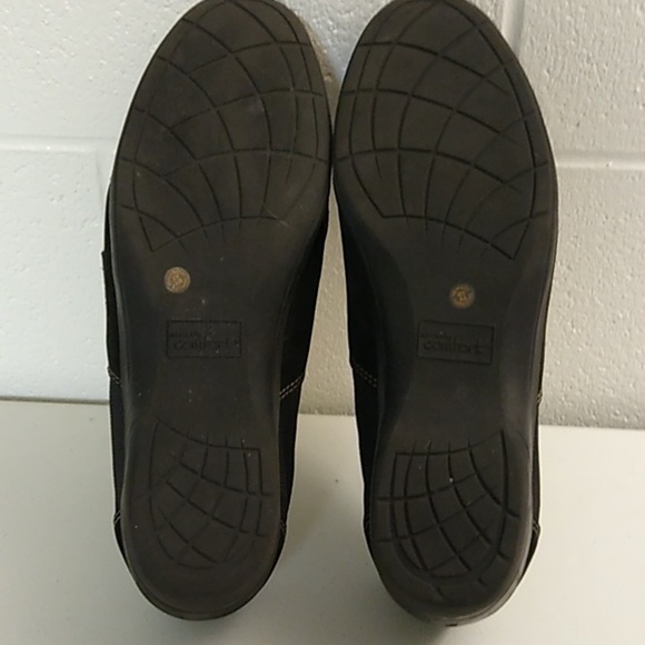 STRICTLY COMFORT SUEDE LEATHER UPPER, RUBBER SOLE, WALKING ATHLETIC SHOE - Picture 7 of 11